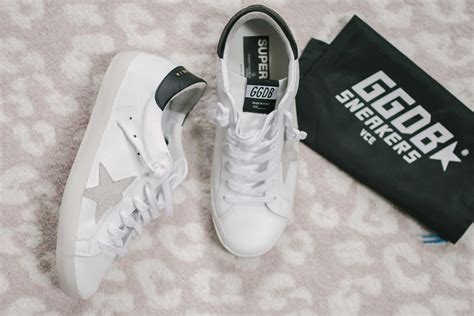 golden goose non distressed sneakers.